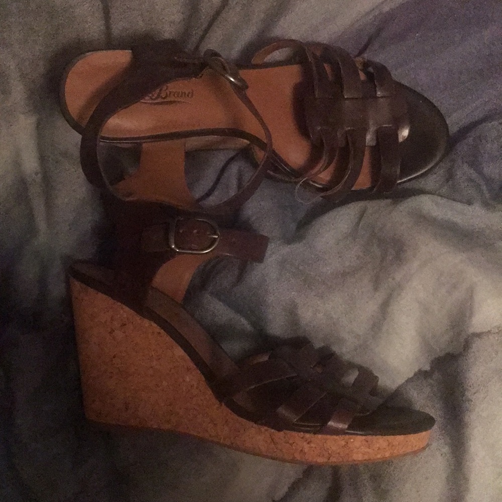 Lucky Brand Brown Wedges